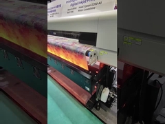 कपड़े 1250 एमएम के लिए सभी एल्यूमिनियम ईसीओ सॉल्वेंट प्रिंटर इंकजेट प्रिंटर