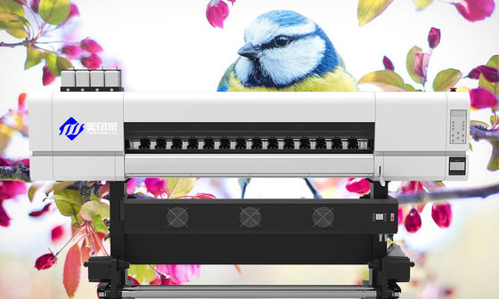EPSON-I3200A1 CMYK रंग के साथ HD सॉल्वेंट इंकजेट प्रिंटर